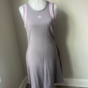 Adidas Lavender and Gray Athletic Dress